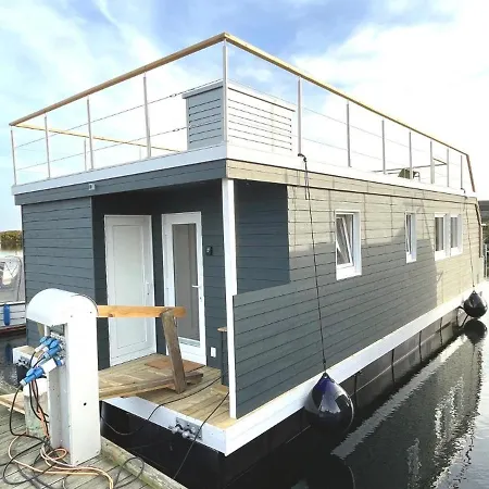 Hausboot Bruntje Mit Dachterrasse In Kragenaes Auf Lolland/dk Bateau-hôtel
